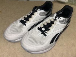 Reebok Men&#39;s Nano X2 Cross Trainer Shoes White/ Grey/Core Black Size 8 GW5145 - £47.48 GBP