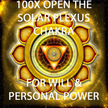 100X 7 Scholars Work Open Solar Plexus Chakra Will Personal Power Magick Jewelry - £79.75 GBP