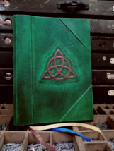 CHARMED book of shadows-wicca-REFILLABLE- blank pages, grimoire - £112.25 GBP