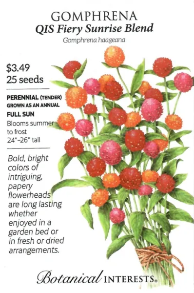 Gazania Sunshine Blend Flower Seeds Botanical Interests 12/24 Fresh New - $9.10