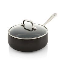 All-Clad HA1 Hard-Anodized Nonstick 2.5-Qt. Saucepan with Lid (RIM DENT) - €30,31 EUR