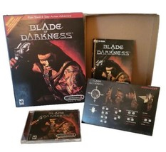 Blade of Darkness Big Box PC Video Game CD Rom 2000 Codemasters Manual Trifold - £46.90 GBP