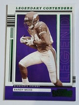 2021 Randy Moss Panini Contenders Nfl Football Card Legendary LGD-RMO Vikings - £5.49 GBP