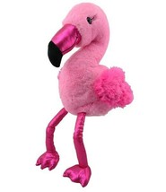 Teddy Mountain 16&quot; Flamingo Bear w/Tee Shirt DIY Stuffed Plush Craft Birthday - £23.28 GBP