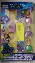 Disney Encanto Cosmetic Ensemble 1 Lip Gloss Watch, 3 Nail Polishes, 1 N... - $12.87