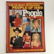 People Weekly Magazine December 29 1980 Ronald Reagan &amp; Nancy Reagan No Label - £11.09 GBP