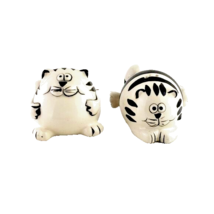 Pier 1 Whimiscal Cats Salt &amp; Pepper Shakers - £10.27 GBP