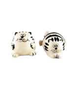 Pier 1 Whimiscal Cats Salt &amp; Pepper Shakers - £10.08 GBP
