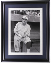 Babe Ruth &#39;The babe&#39; Framed 17x22 Historical Archive Giclee - £213.38 GBP