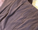 Norton McNaughton Plum Stripe Dress Pants Career Trousers Size 18 NWT - $16.67