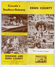 Windsor and Essex County Canada Southern Gateway Booklet 1930s Vacation Country - £39.52 GBP