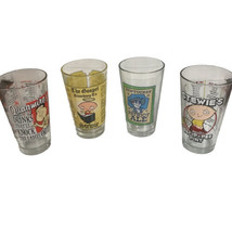 Family Guy Stewie&#39;s Beer Glasses Family Guy Recipe Mugs 16 Oz Set Of 4 - $24.75