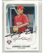 Jarred Cosart Signed Autographed Card 2011 Bowman Prospects - $9.98