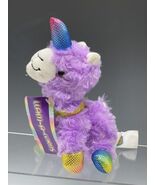 Good Stuff Purple Llam-A-Corn Plush 7&quot; Toy - $275.48 MXN