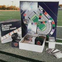 Vintage &quot;The Chicago Bears Trivia&quot; Board Game NFL 1985 - £10.35 GBP