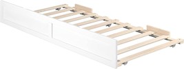 Afi Twin White Trundle Bed, Ag8005222 - £98.28 GBP