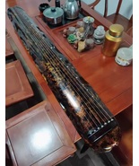 Guqin Black Pure Handmade Old Fir Professional performance Chinese zither - $699.00