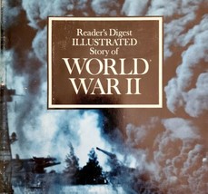 Illustrated Story of World War 2 1969 1st Edition Military Hardcover Book HBS - £15.70 GBP
