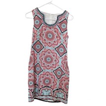 London Times Womens Dress Size 4 Multicolored Sleeveless.  Boho With Emb... - £13.70 GBP