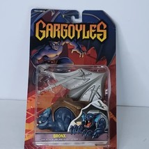 1995 Gargoyles Bronx Attack Jaw &amp; Glider Wings Action Figure Card Not Perfect - £55.55 GBP