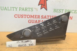 5590006470 Toyota Camry 2018-2020 AC Temperature Climate Control 830-22-BX33 - $24.99