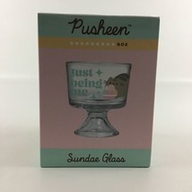 Culturefly Pusheen Box Exclusive Sundae Glass Just Being Me Collectible New 2021 - £23.18 GBP