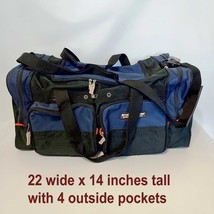 Vintage 90&#39;Trailmaker Sport Teacher Dorm Gym Equipment Duffel Bag 22x14x... - $596.47 MXN