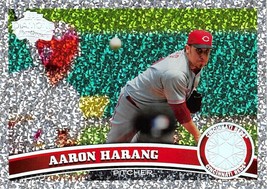 2011 Topps Diamond Anniversary #249 Aaron Harang Cincinnati Reds ⚾ - £0.66 GBP