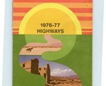 Nevada 1976 -77 Highways Map Official State - $9.90