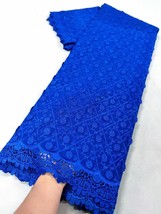 African Swiss Voile Lace Cotton Fabric Embroidery 3D Applique Women Part... - $154.54 CAD
