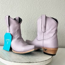 Lane EMMA JANE Womens Cowboy Bootie 6 Purple Western Cowgirl Short Ankle... - $133.65