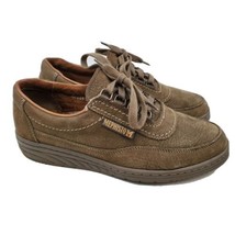 Mephisto Sneakers Womens 6 Travels Air Jet System Shoes Brown Leather UK 3.5 - £34.77 GBP