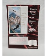 On Freedoms Wing Sample Holiday Greeting Card 7 1/4&quot; X 5 1/8&quot; - $17.64 CAD