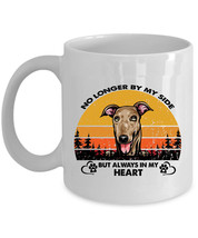Greyhound Dogs Pet Lover Coffee Mug Ceramic Dog Paw Always In My Heart Mugs Gift - £13.41 GBP+