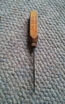 Vintage Wood Handle Save With Ice Pick Use The Year Round Cold ALone Not... - £7.85 GBP