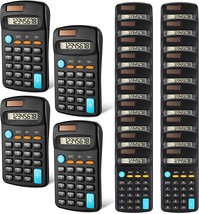 Basic Calculators For Students, 24 Pcs., Black, Small, And Kids&#39; Offices. - £38.32 GBP