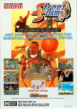 Street Slam Neo Geo Video Arcade Game FLYER Original Retro Basketball Art 1994 - £33.81 GBP