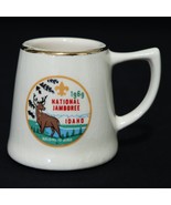 Boy Scouts VTG BSA Ceramic 2&quot; MINI Mug Stein 1969 Idaho National Jambore... - £22.45 GBP