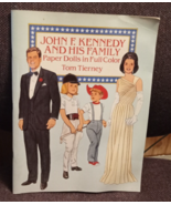 John F  Kennedy And His Family Paper Dolls in Full Color - £5.53 GBP