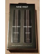 NINE WEST Prime &amp; Perfect Setting Spray Set - Matte &amp; Dewy - New In Box - $18.80
