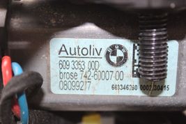 09-12 BMW 750LI Front Right Passenger Side Seat Belt F2778 image 11