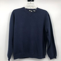 Vintage Classic Elements Sweatshirt Womens S (6-8) Used Dark Blue - £10.35 GBP