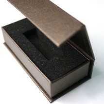 4x Magnetic USB Presentation Gift Boxes, Charcoal, flash drives - £22.33 GBP