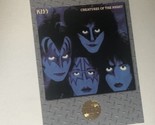 Kiss Trading Card #84 Gene Simmons Paul Stanley Creatures Of The Night - $1.97