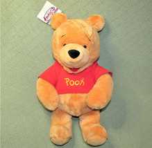 17&quot; Disney Store Winnie The Pooh Plush Bear w/ Hang Tag Stuffed Animal Toy Doll - £12.32 GBP