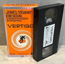 Vertigo (VHS, 1997, Restored, remastered, widescreen version) James Stewart - £4.51 GBP