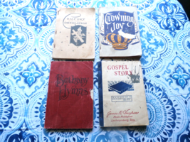 4 Vintage Hard To Find Religious Songbook HYMNS-L@@K! - £11.27 GBP