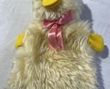 Rare Vintage Duck Hand Puppet Designed by Character Novelty Co yellow pl... - $18.76