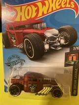 2020 Hot Wheels #135 HW Dream Garage 7/10 BONE SHAKER Satin Red w/Black ... - $8.90