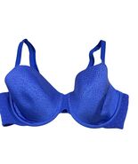 Wacoal 853303 Back Appeal Blue Underwire Full Coverage Bra Size 34C - $588.74 MXN